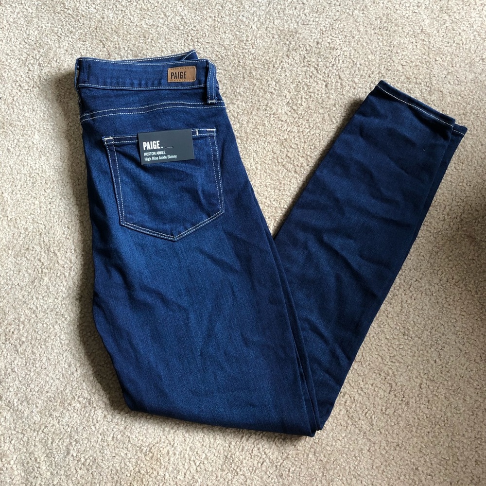 NWT Paige High Rise Skinny Ankle Jean